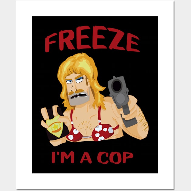 Harrison Yates | Freeze! I'm a Cop | South Park Wall Art by South Park | T-Shirt